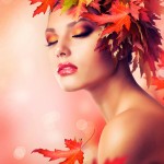 Beautiful Autumn Woman